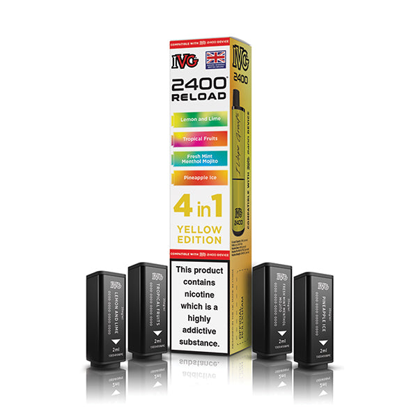 IVG 2400 X4 Edition Reload Pods — Gorilla Vapes