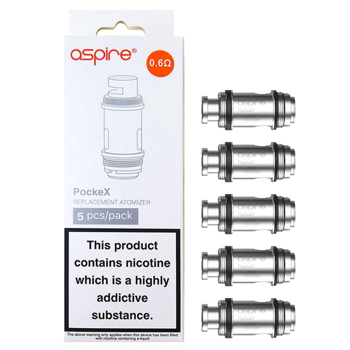 Aspire PockeX Coils