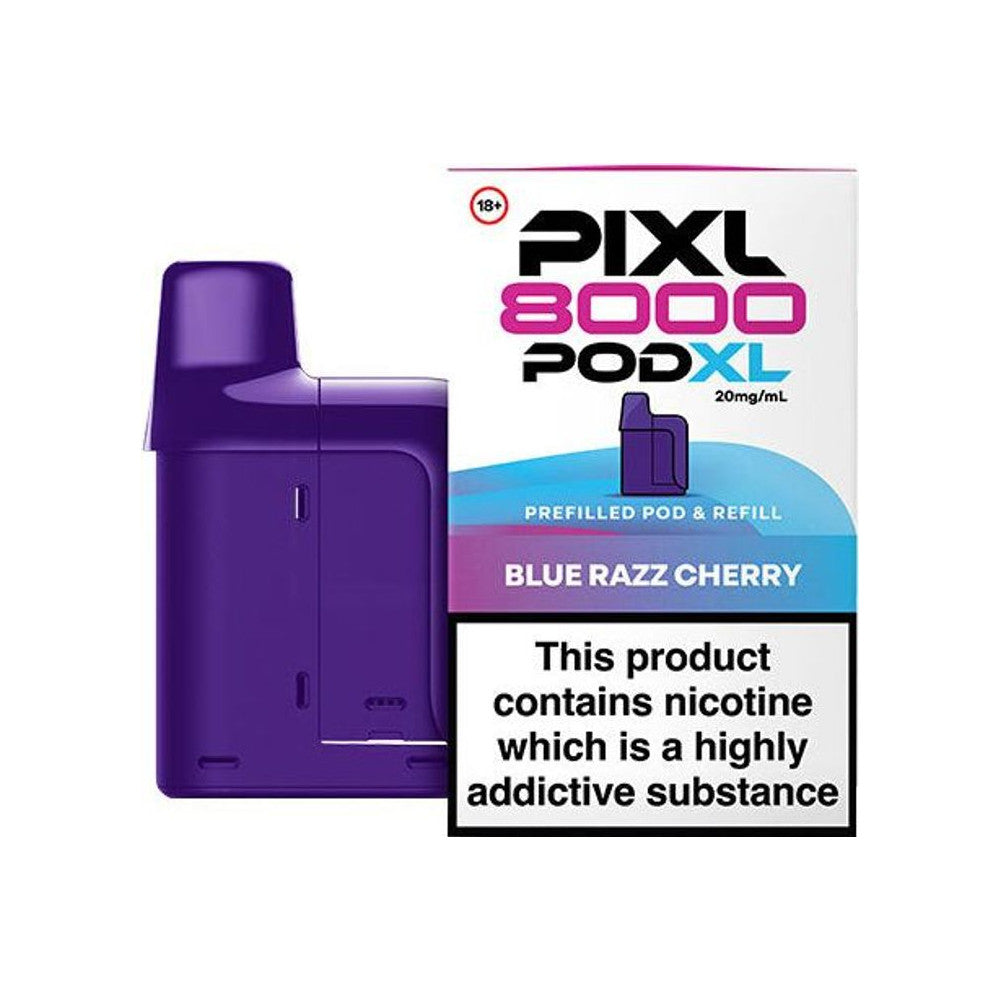 Pixl 8K Prefilled Pods — Blue Razz Cherry