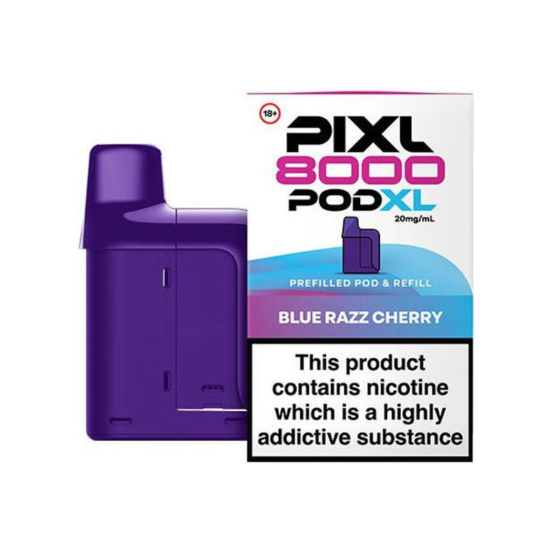 Pixl 8K Prefilled Pods — Blue Razz Cherry