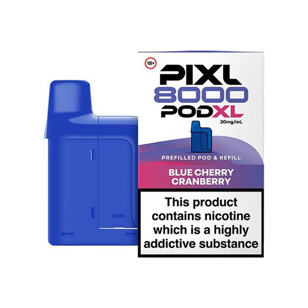 Pixl 8K Prefilled Pods — Blueberry Cherry Cranberry