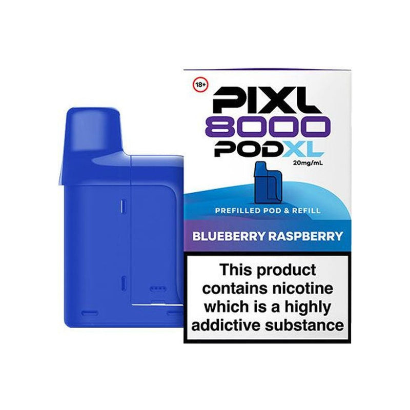 Pixl 8K Prefilled Pods — Blueberry Raspberry
