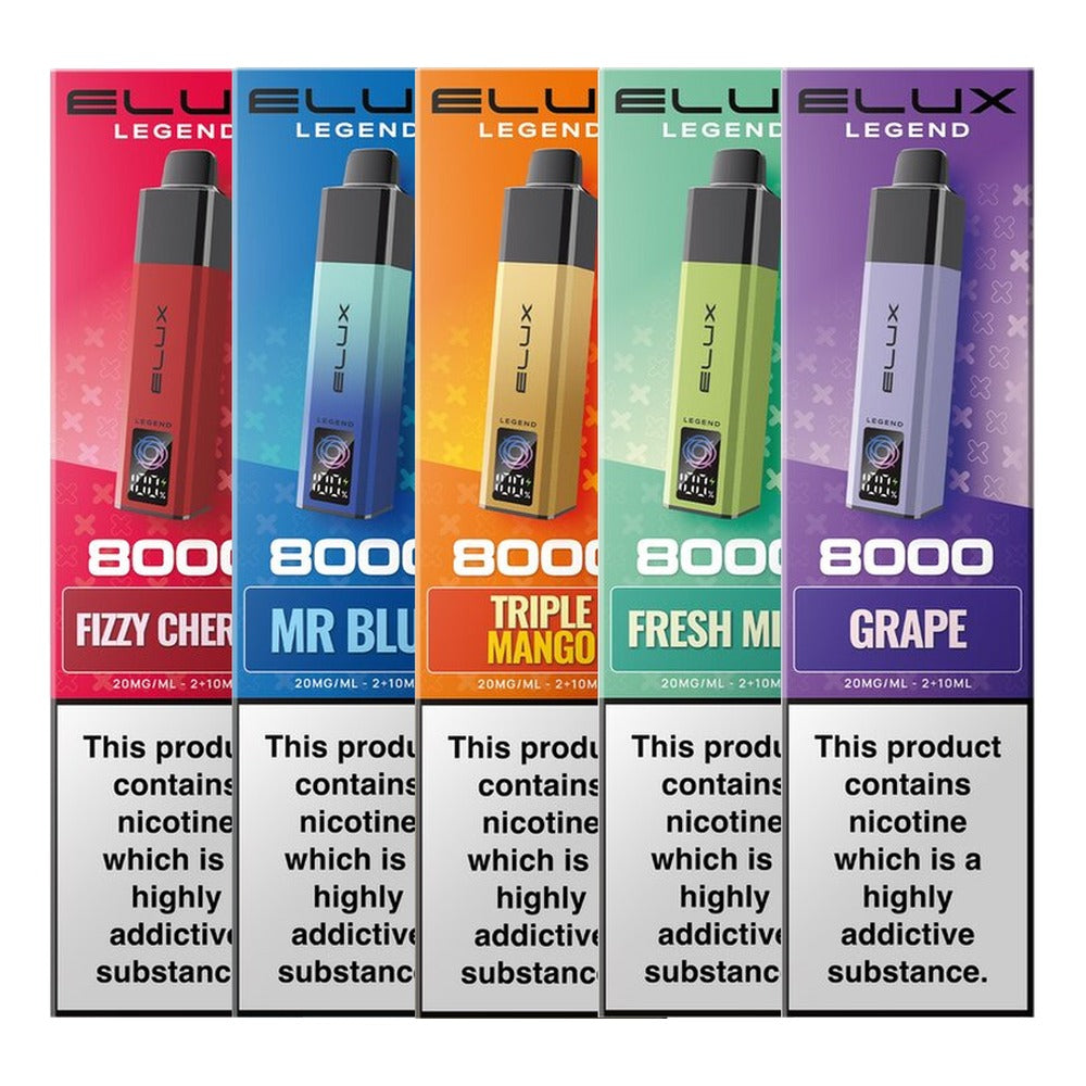 Elux Legend 8000 Prefilled Pod Kit — Gorilla Vapes
