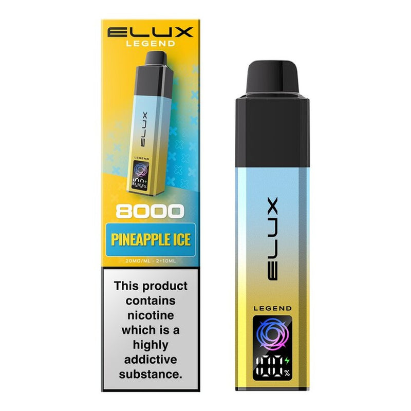 Elux Legend 8000 Prefilled Pod Kit — Pineapple Ice — Gorilla Vapes