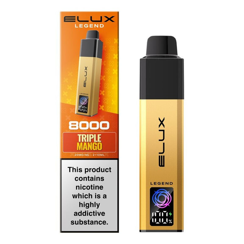 Elux Legend 8000 Prefilled Pod Kit — Triple Mango — Gorilla Vapes