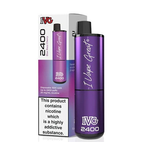 IVG 2400 Blue Razz Cherry