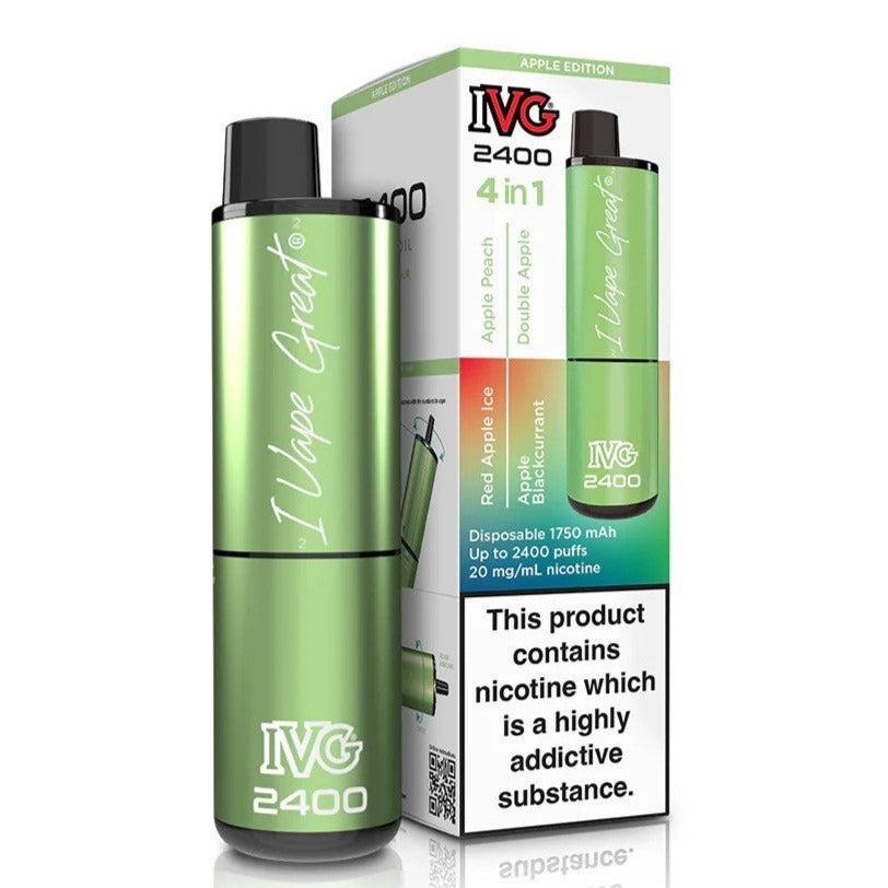 IVG 2400 Multi Flavour Apple Edition