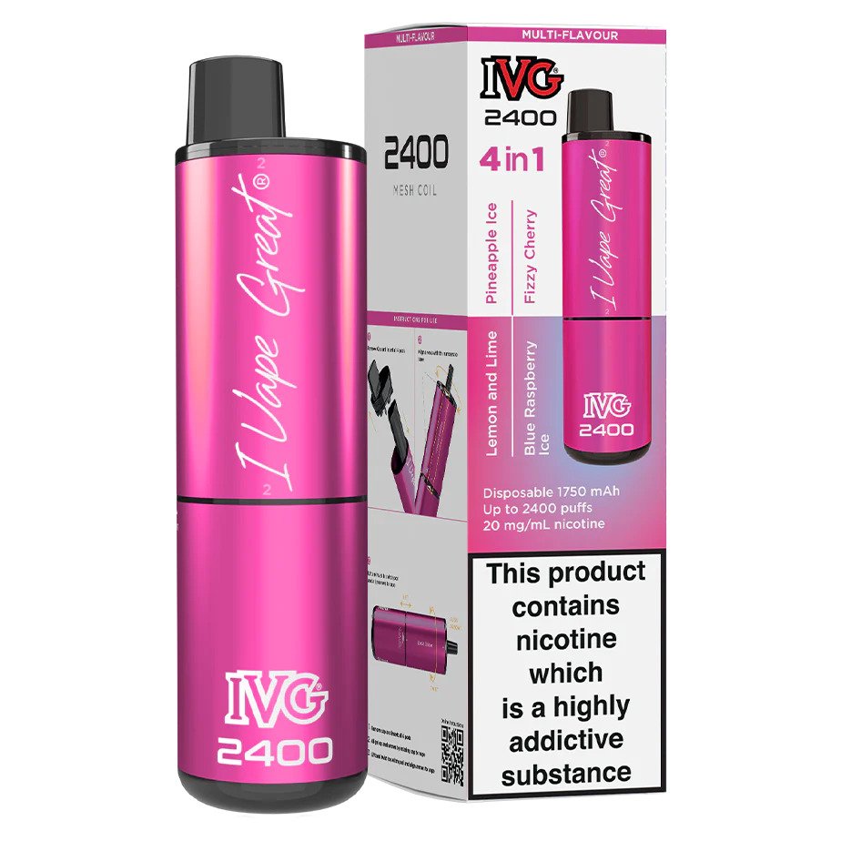 IVG 2400 Multi Flavour Special Edition