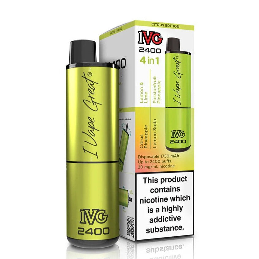 IVG 2400 Multi Flavour Citrus Edition