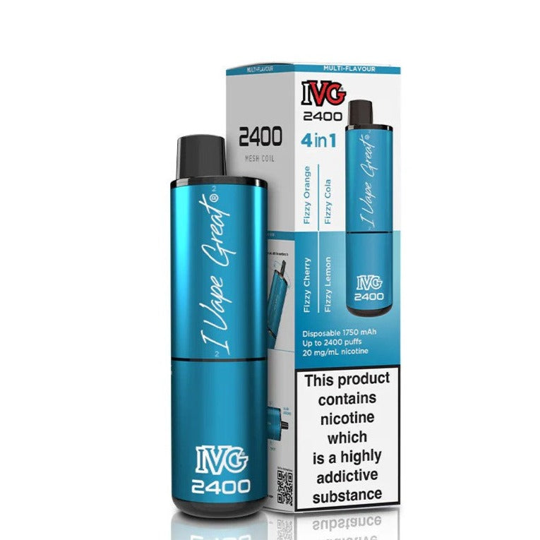 IVG 2400 Multi Flavour Fizzy Edition