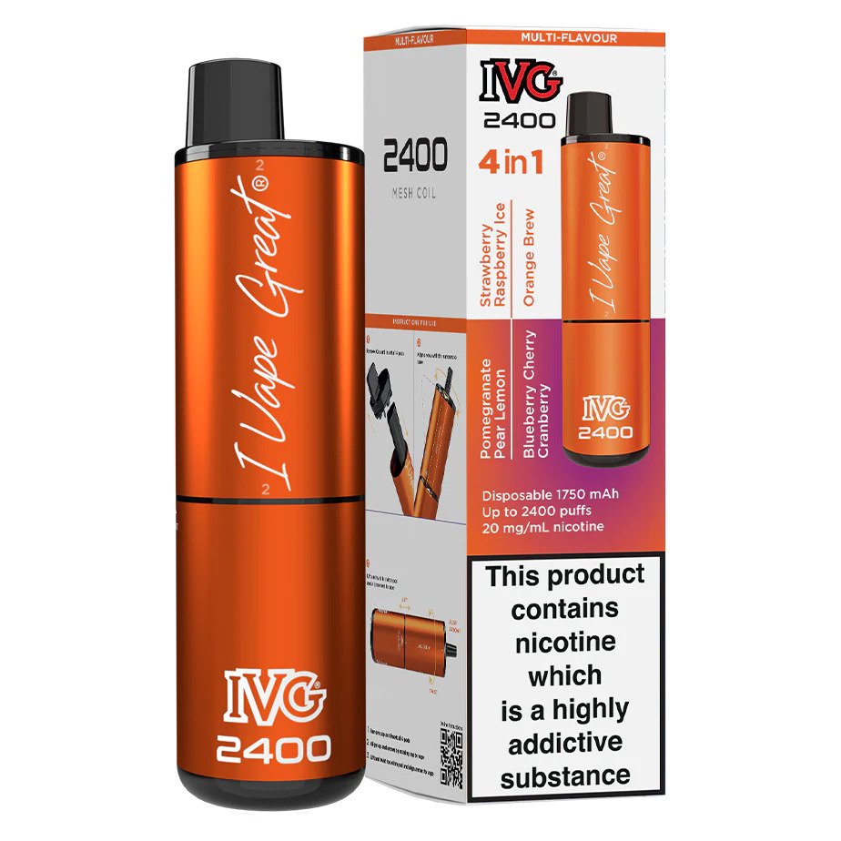 IVG 2400 Multi Flavour Juicy Edition