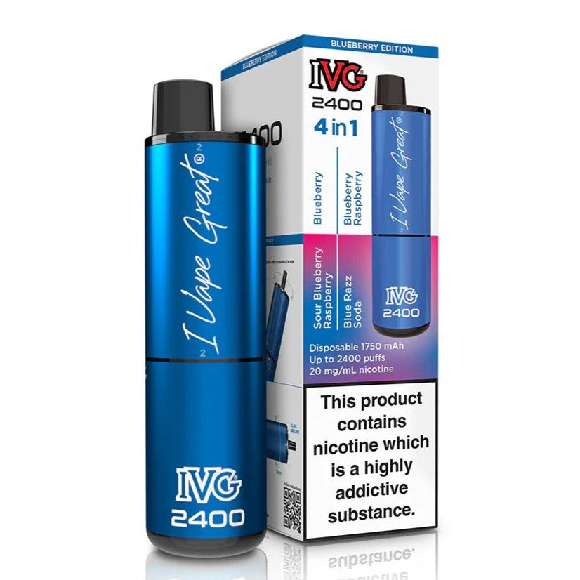 IVG 2400 Multi Flavour Blueberry Edition