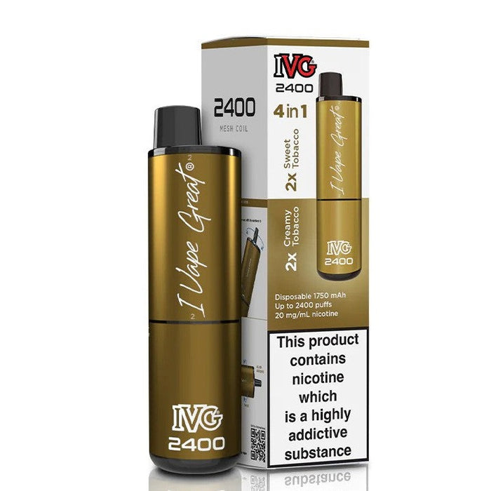 IVG 2400 Multi Flavour Tobacco Edition