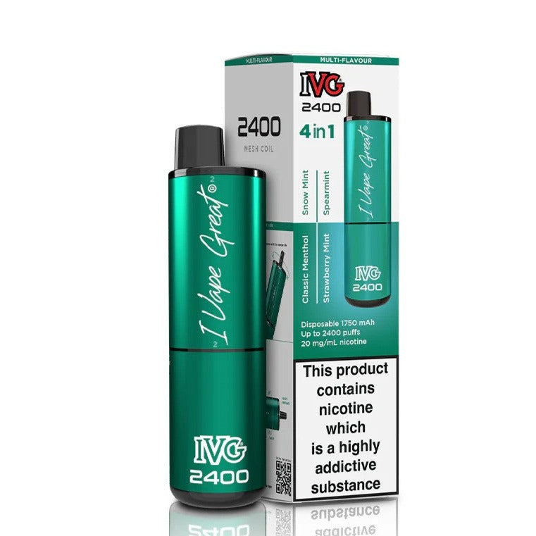 IVG 2400 Multi Flavour Mint Edition