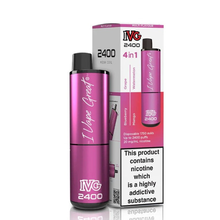 IVG 2400 Multi Flavour Fruits Edition