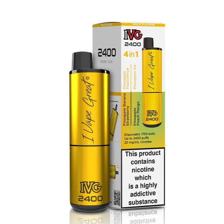 IVG 2400 Multi Flavour Pineapple Edition