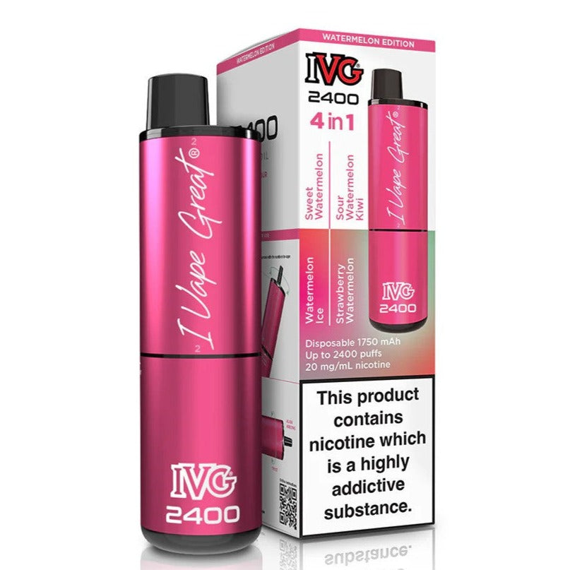 IVG 2400 Multi Flavour Watermelon Edition