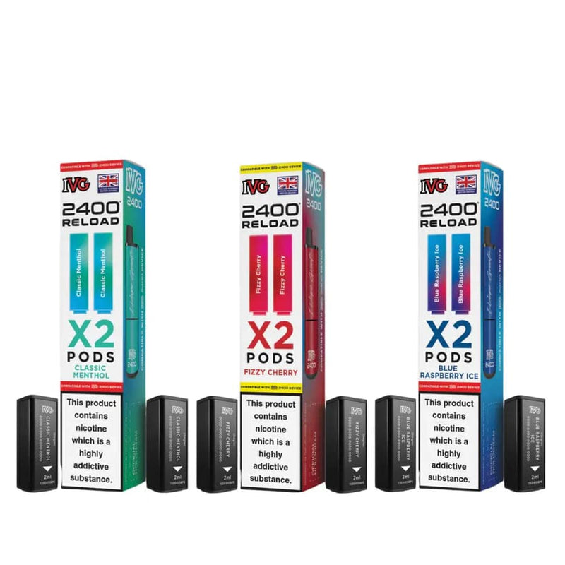 IVG 2400 X2 Reload Pods — Gorilla Vapes