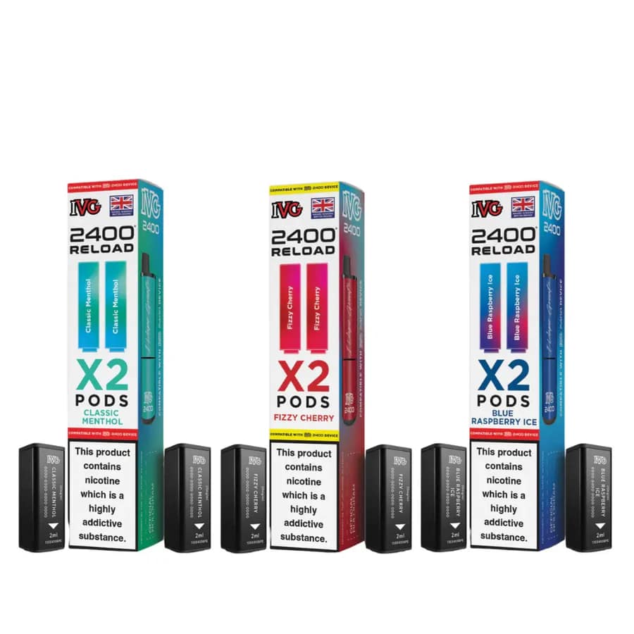 IVG 2400 X2 Reload Pods — Gorilla Vapes