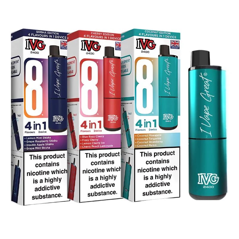 IVG 2400 4 IN 1 Rechargeable — Gorilla Vapes