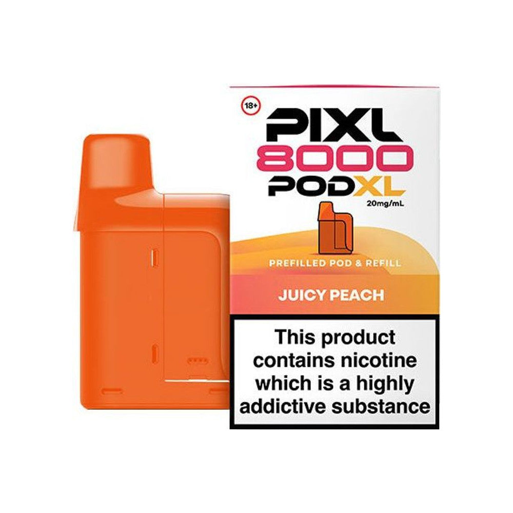 Pixl 8K Prefilled Pods — Juicy Peach