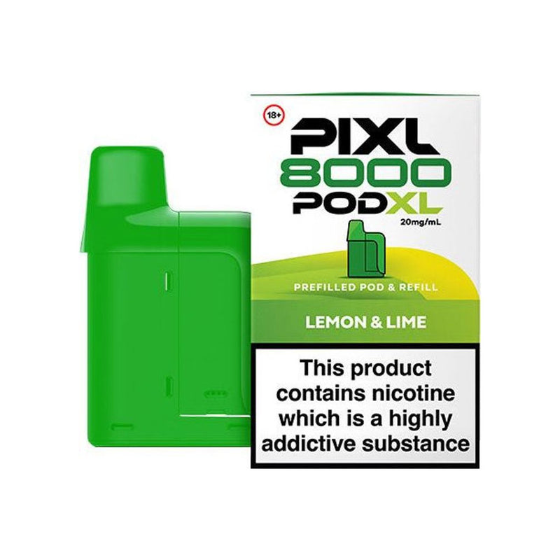 Pixl 8K Prefilled Pods — Lemon Lime