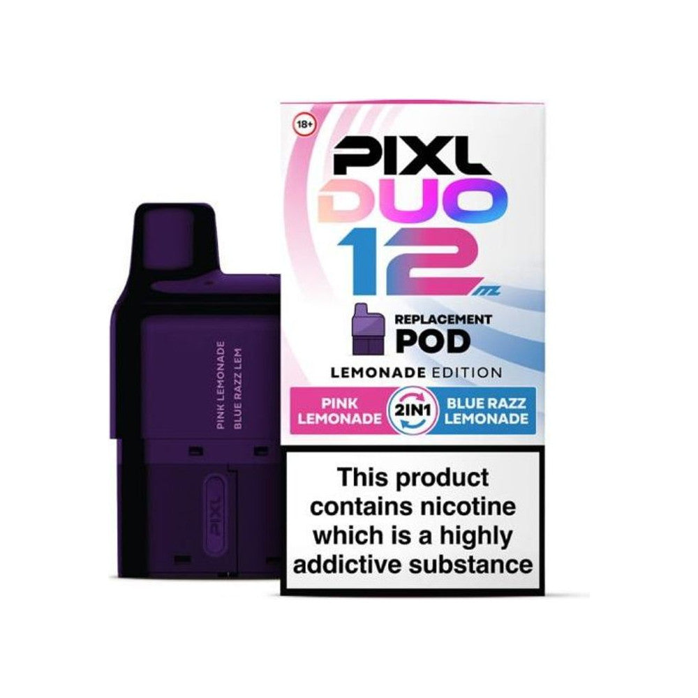 Pixl Duo 12 Prefilled Pods — Lemonade Edition