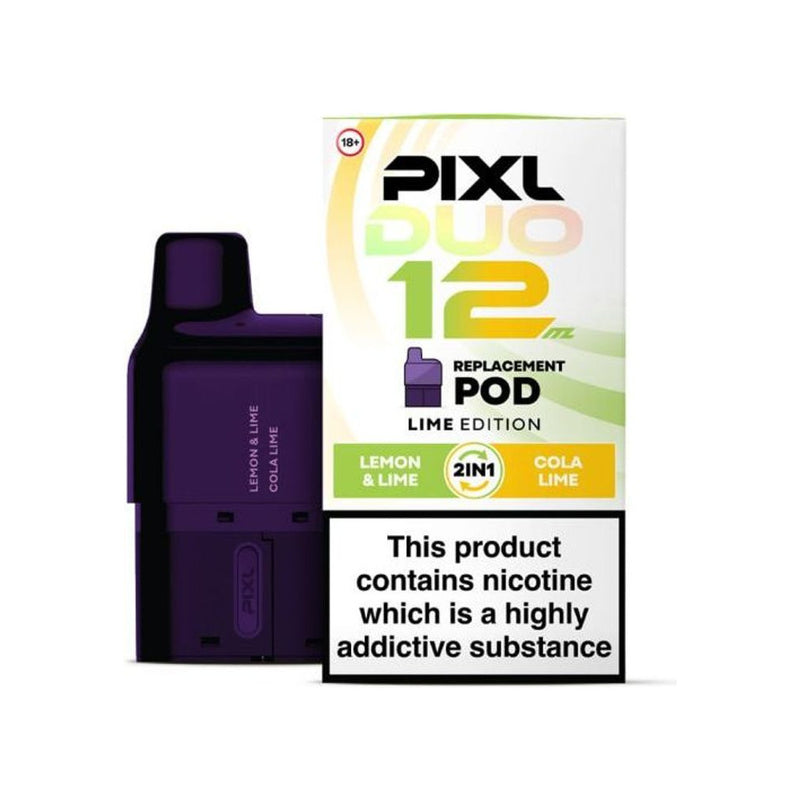 Pixl Duo 12 Prefilled Pods — Lime Edition