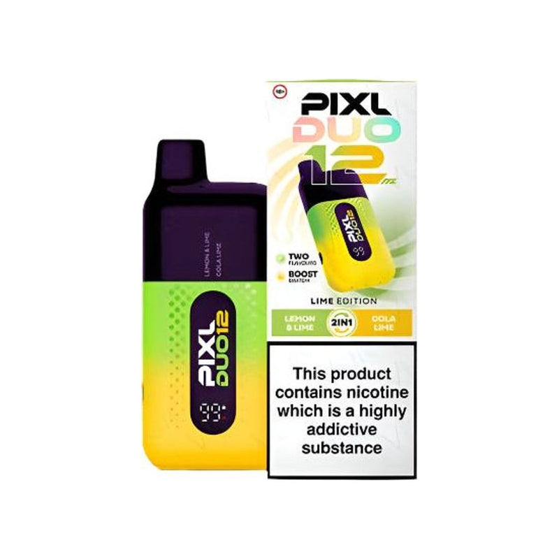 Pixl Duo 12 6K Prefilled Pod Kit — Lime Edition