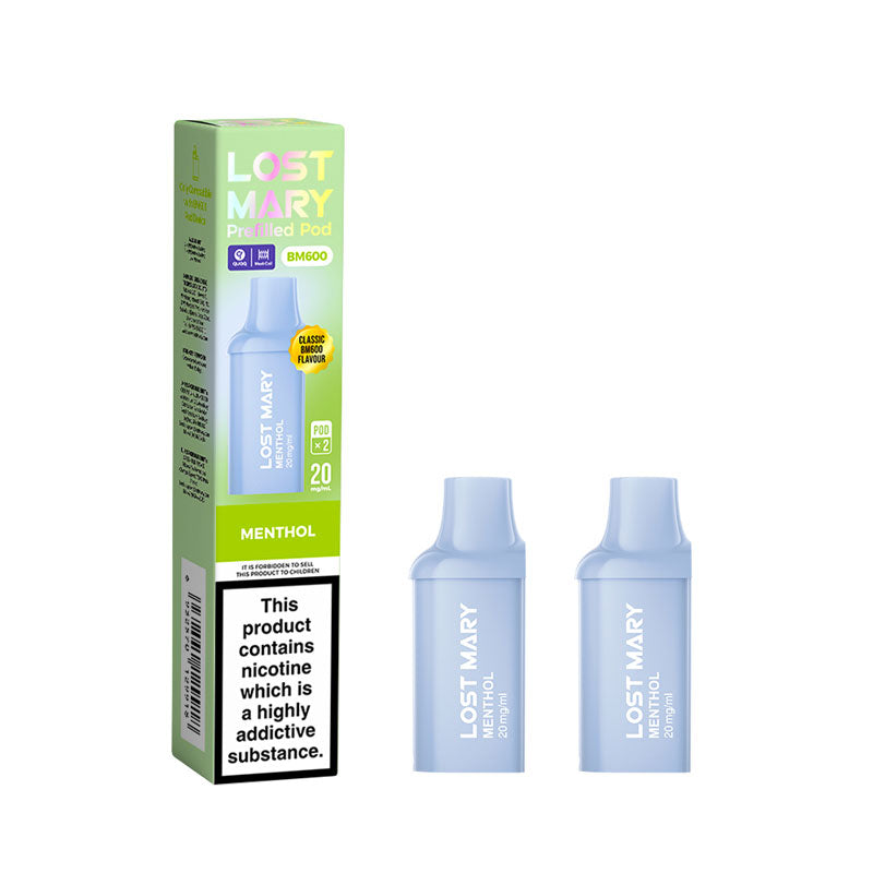 Lost Mary BM600 Prefilled Pods — Gorilla Vapes