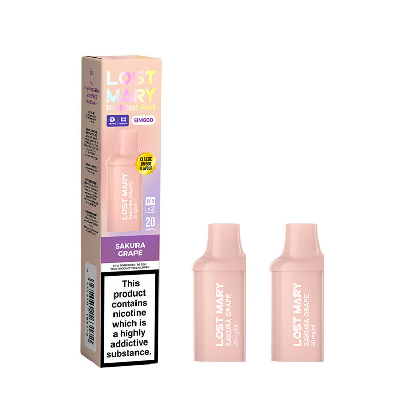 Lost Mary BM600 Prefilled Pods — Gorilla Vapes