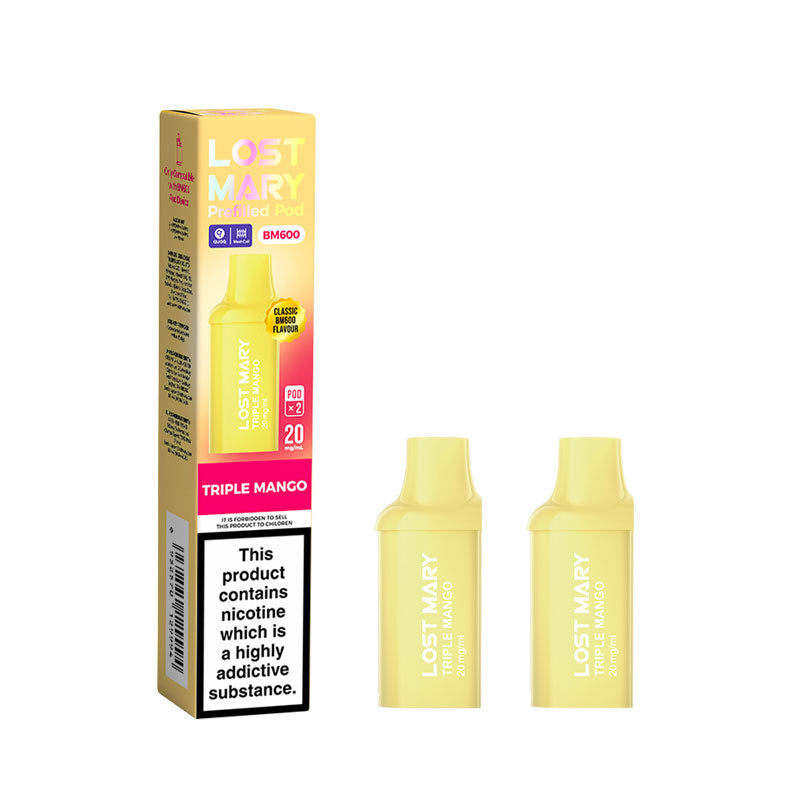 Lost Mary BM600 Prefilled Pods — Gorilla Vapes