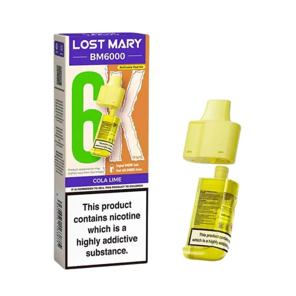 Lost Mary BM6000 Prefilled Pods — Gorilla Vapes