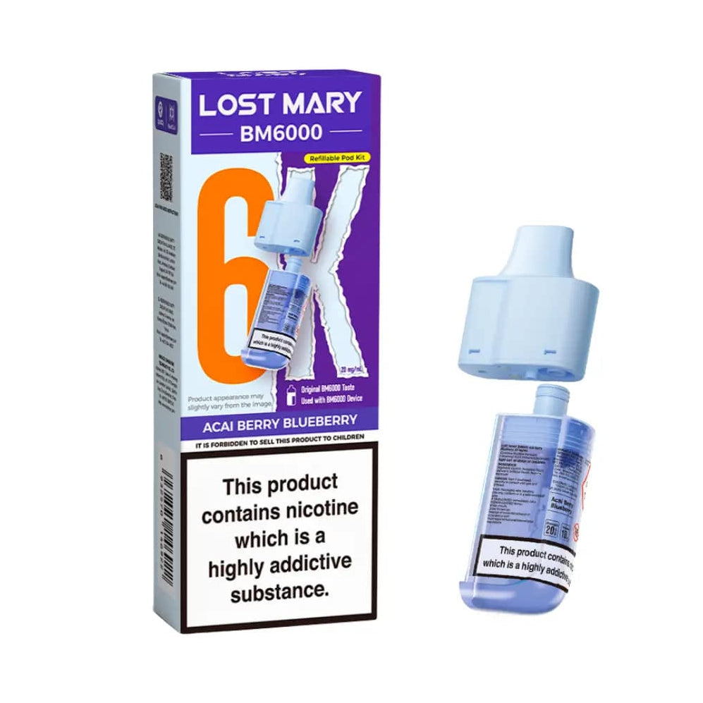 Lost Mary BM6000 Prefilled Pods — Gorilla Vapes
