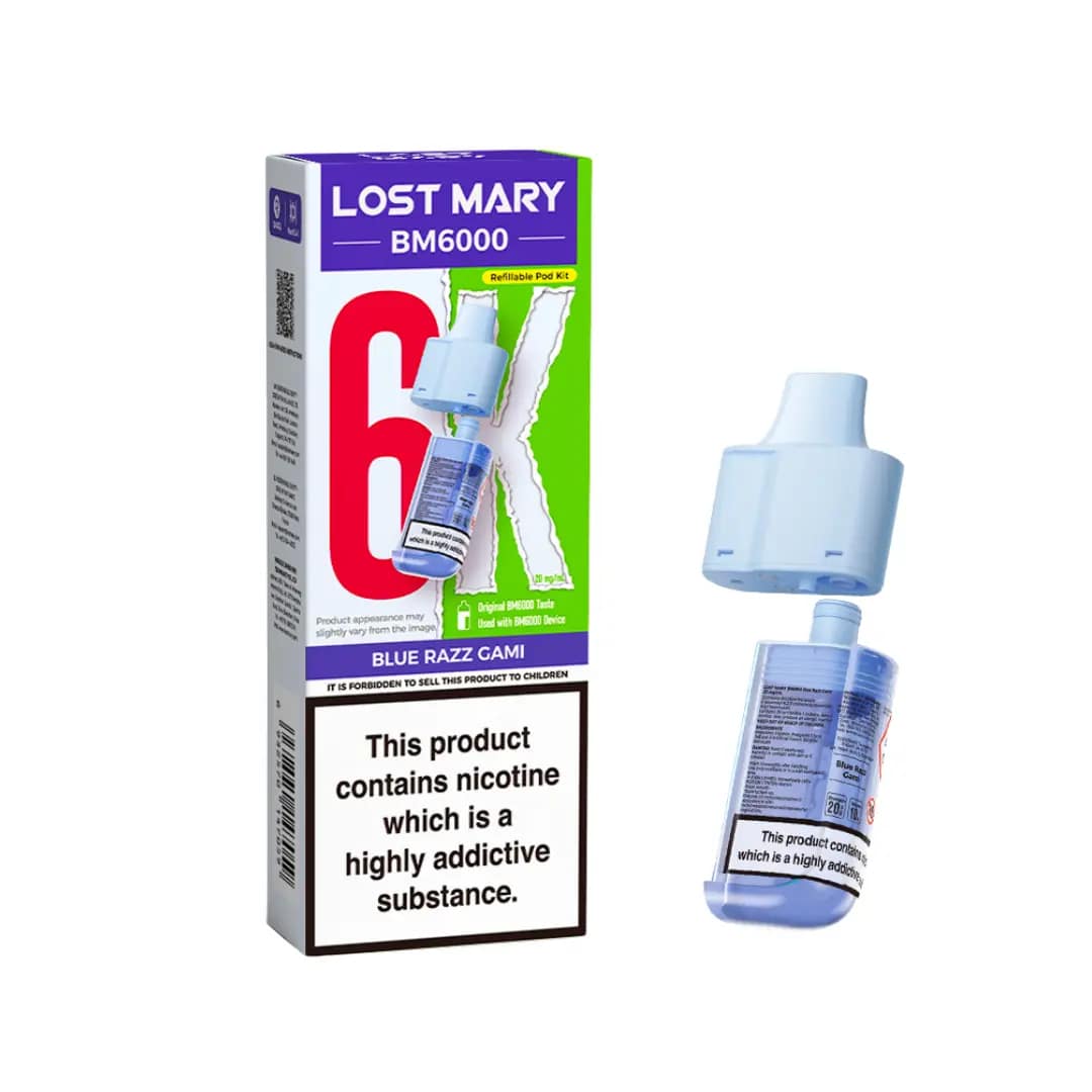 Lost Mary BM6000 Prefilled Pods — Gorilla Vapes