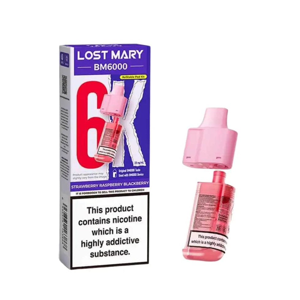 Lost Mary BM6000 Prefilled Pods — Gorilla Vapes