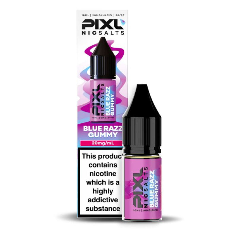 Blue Razz Gummy — Pixl Nic Salts — Gorilla Vapes