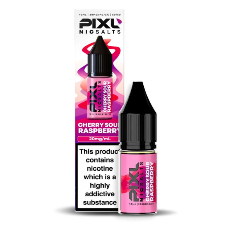 Cherry Sour Raspberry — Pixl Nic Salts — Gorilla Vapes