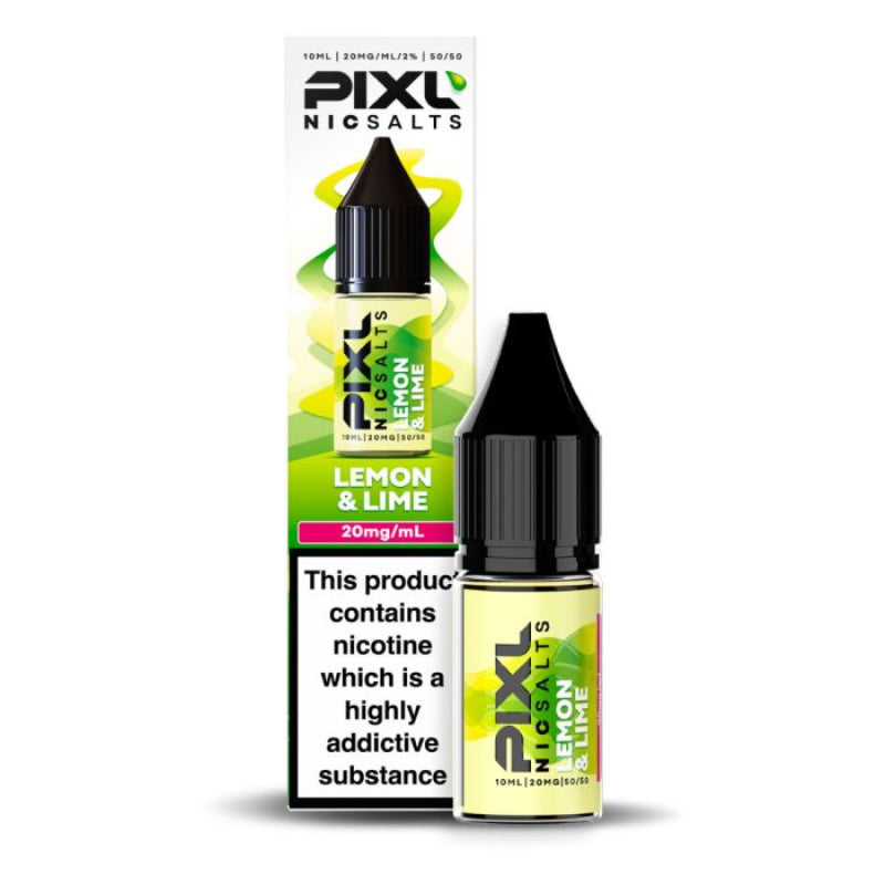 Lemon & Lime — Pixl Nic Salts — Gorilla Vapes