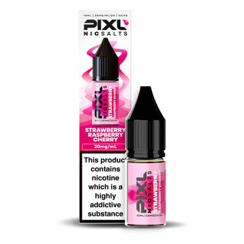Strawberry Raspberry Cherry — Pixl Nic Salts — Gorilla Vapes