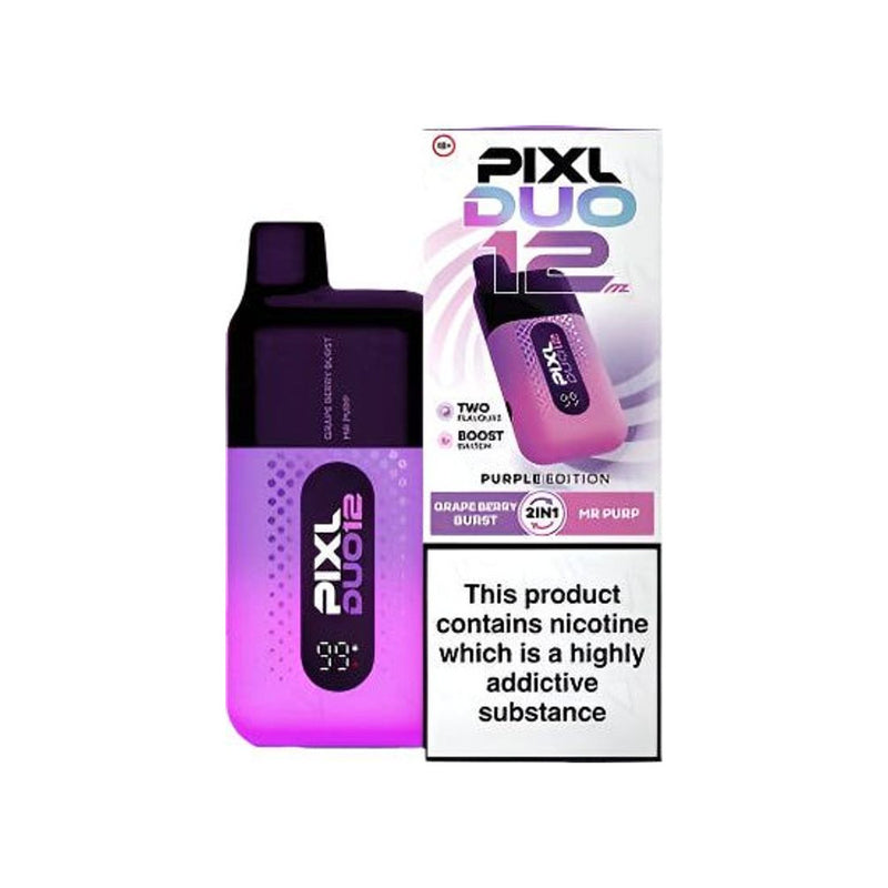 Pixl Duo 12 6K Prefilled Pod Kit — Purple Edition