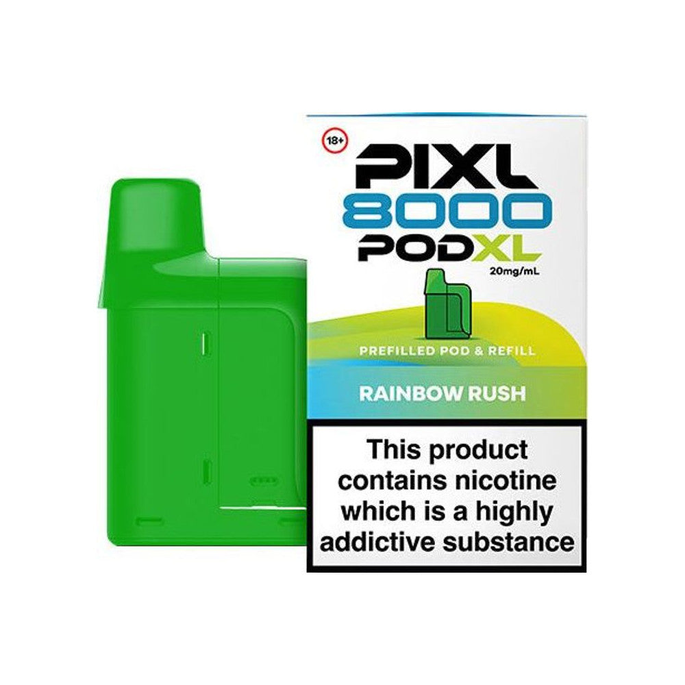 Pixl 8K Prefilled Pods — Raibow Rush