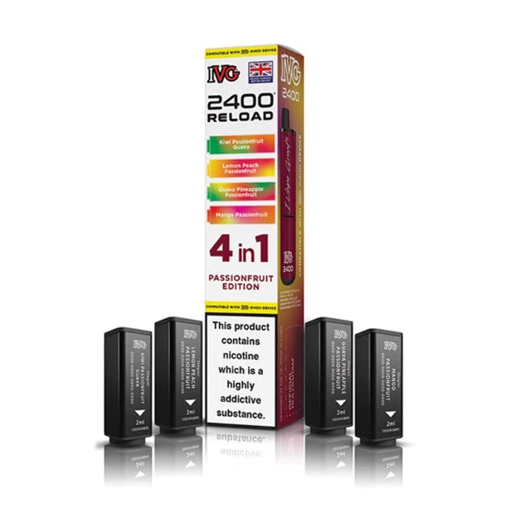 IVG 2400 X4 Edition Reload Pods — Gorilla Vapes