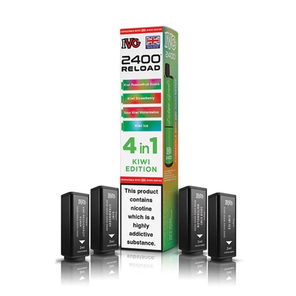 IVG 2400 X4 Edition Reload Pods — Gorilla Vapes