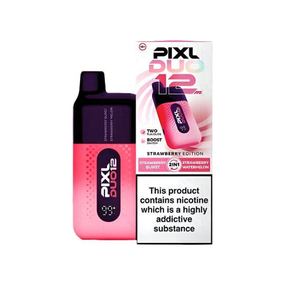Pixl Duo 12 6K Prefilled Pod Kit — Strawberry Edition