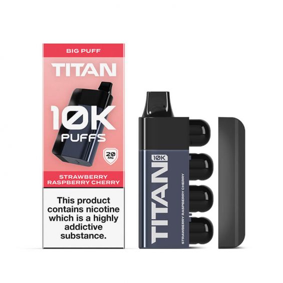 Strawberry Raspberry Cherry Titan 10K Disposable