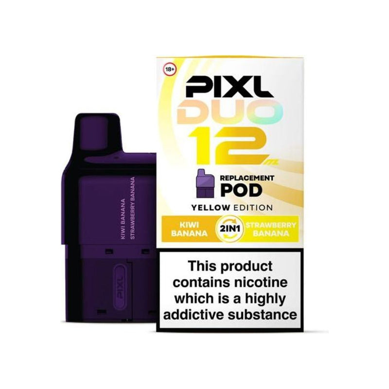 Pixl Duo 12 Prefilled Pods — Yellow Edition