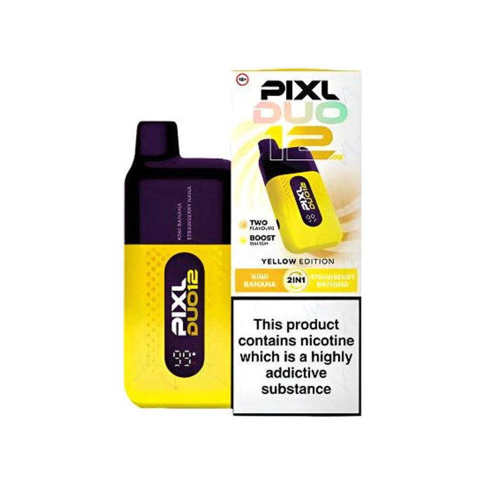 Pixl Duo 12 6K Prefilled Pod Kit — Yellow Edition